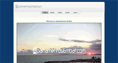 Desktop Screenshot of apartamentosembat.com